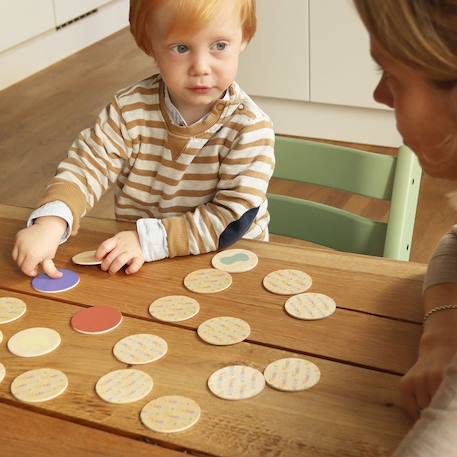 Jeu de mémo évolutif Multicolore 4 - vertbaudet enfant 