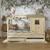 Lit cabane gigogne bois massif alma Blanc+Bois 9 - vertbaudet enfant 