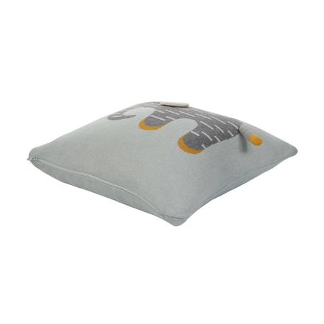 Housse de coussin arc-en-ciel en coton standard 100 by oeko-tex® Gris et jaune+Multicolore 6 - vertbaudet enfant 