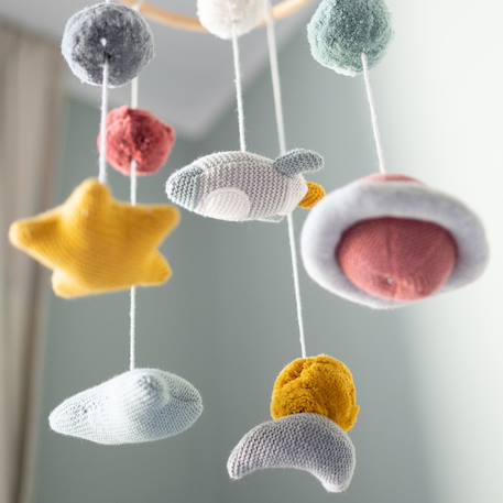Mobile pour enfant espace Gris 3 - vertbaudet enfant 