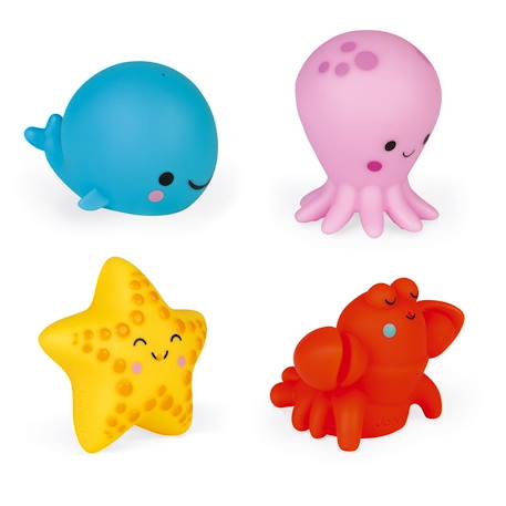 Gicleurs de bain animaux de la mer Bleu 2 - vertbaudet enfant 