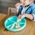 Assiette à compartiments avec ventouse aquamarine+gris clair+gris foncé+menthe+Rose foncé+rose pâle 21 - vertbaudet enfant 