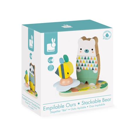 Empilable ours pure Blanc 5 - vertbaudet enfant 
