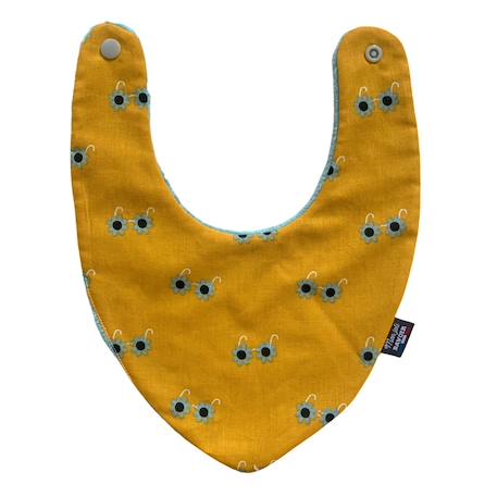 Bavoir bandana (bleu imprimé feuilles) Animaux polaires+Blanc étoiles+Bleu imprimé feuilles+Gris étoiles+Jaune étoiles+Jaune feuilles+Kaki triangles+Koala moutarde+Menthe+Monaha+Oasis+Ourson+Petites oies+Rose étoiles+Rose pâle étoiles+Savane+Sunny 55 - vertbaudet enfant 