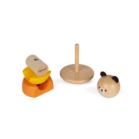 Culbuto ours Jaune 3 - vertbaudet enfant 