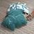 Coussin chambre enfant petites feuilles little fall Vert 3 - vertbaudet enfant 