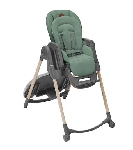 Chaise haute bébé evolutive minla eco Beyond graphite+Beyond green 8 - vertbaudet enfant 