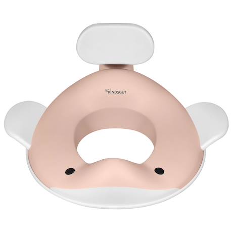 Réducteur de toilette baleine Aquamarine+Gris clair+Gris foncé+Peach+Pistache+Rose pâle+Vieux rose 19 - vertbaudet enfant 