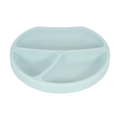 Assiette à compartiments avec ventouse aquamarine+gris clair+gris foncé+menthe+Rose foncé+rose pâle 5 - vertbaudet enfant 