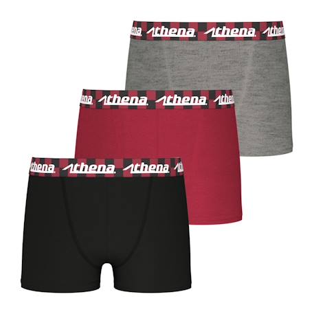 Garçon-Sous-vêtement-Slip, Boxer-Lot de 3 boxers garçon easy fun