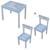 Set table et 2 chaises enfant Bleu gris - pat' patrouille 4 - vertbaudet enfant 