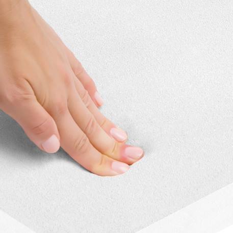 Matelas de voyage pliant et déhoussable + sac de transport Gris / étoiles blanches 4 - vertbaudet enfant 