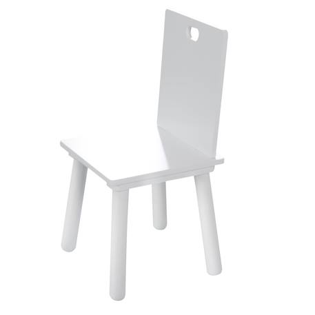 Set table et 2 chaises enfant avec pieds en bois massif Blanc+Blanc et naturel+Gris et naturel 3 - vertbaudet enfant 