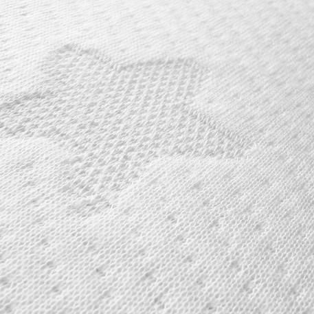 Matelas de parc bébé respirant et déhoussable safe asleep® Blanc - hexagonal+Blanc - rectangulaire 5 - vertbaudet enfant 