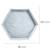 Tapis de parc bébé hexagonal roba style - rembourrage latéral sécurisé Bleu clair / ciel+Gris argenté+Rose / mauve+Vert givré 4 - vertbaudet enfant 