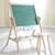 Tableau pivotant double face avec tabouret Vert / naturel 2 - vertbaudet enfant 