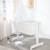 Berceau en bois sur roulettes avec matelas Blanc 2 - vertbaudet enfant 