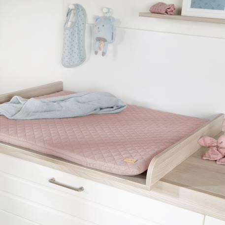 Matelas à langer déperlant et nettoyable roba style Bleu clair+Gris argenté+Rose pastel+Vert givré 10 - vertbaudet enfant 