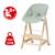 Chaise haute évolutive born up avec transat déperlant et inclinable roba style Blanc - gris argenté+Blanc - vert givré+Naturel - gris argenté+Naturel - vert givré 22 - vertbaudet enfant 