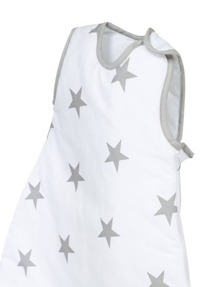 Gigoteuse sans manches à fermeture éclair motif étoile little stars Blanc / étoiles 4 - vertbaudet enfant 