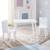 Set table et 2 chaises enfant avec pieds en bois massif Blanc+Blanc et naturel+Gris et naturel 2 - vertbaudet enfant 