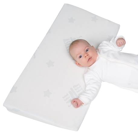 Plan incliné respirant et déhoussable pour matelas bébé safe asleep® Blanc 2 - vertbaudet enfant 