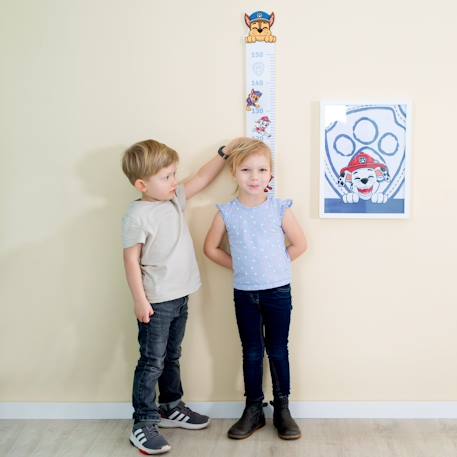 Toise murale miffy - échelle de 70 à 150 cm Blanc - bleu / pat' patrouille+Blanc - rose / peppa pig+Gris - blanc / miffy 4 - vertbaudet enfant 
