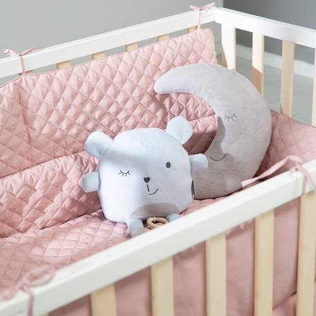 Tapis de parc bébé roba style Gris argenté+Rose / mauve+Vert givré 11 - vertbaudet enfant 