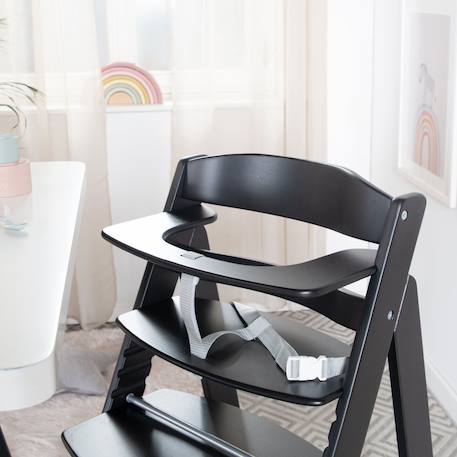 Chaise haute évolutive en bois sit up flex - utilisable jusqu'à la chaise d'adolescent Anthracite+Beige délavé+Blanc+Bois naturel+Cachemire / beige+Gris+Marron+Noir 46 - vertbaudet enfant 