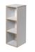 Étagère de rangement 3 cases pour chambre enfant caro Gris clair / chêne doré 6 - vertbaudet enfant 
