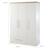 Armoire bébé 3 portes à fermeture douce nele Blanc / chêne artisan 5 - vertbaudet enfant 