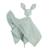 Doudou lapin en coton bio lil planet Rose pastel+Vert givré 7 - vertbaudet enfant 