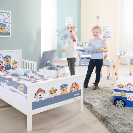 Lit enfant avec barrières de sécurité et linge de lit Blanc / pat' patrouille+Blanc / peppa pig 6 - vertbaudet enfant 