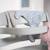 Lot de 3 bavoirs ajustables en coton bio lil planet Bleu clair et gris argenté+Rose pastel et gris argenté+Vert givré et gris argenté 4 - vertbaudet enfant 