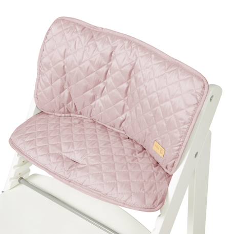Coussins matelassés et déperlants pour chaises hautes sit up Bleu clair / bleu ciel+Gris argenté+Rose pastel+Vert givré 16 - vertbaudet enfant 