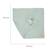Set de 3 bavoirs en coton bio + 3 langes + 1 serviette doudou lil planet Bleu clair - gris / ourson+Gris argenté - bleu / ourson+Rose pastel - gris / lapin+Vert givré - gris / lapin 18 - vertbaudet enfant 