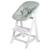 Chaise haute évolutive born up avec transat déperlant et inclinable roba style Blanc - gris argenté+Blanc - vert givré+Naturel - gris argenté+Naturel - vert givré 9 - vertbaudet enfant 
