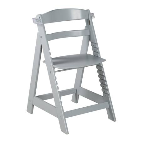 Chaise haute évolutive avec plateau repas amovible sit up click & fun Blanc+Gris taupe+Naturel 8 - vertbaudet enfant 