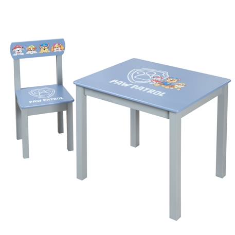 Set table et 1 chaise enfant Bleu gris - pat' patrouille 1 - vertbaudet enfant 