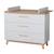 Commode à langer évolutive 3 tiroirs  caro Gris clair / chêne doré 1 - vertbaudet enfant 