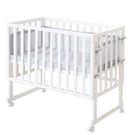 Berceau cododo 3en1 avec matelas et accessoires roba style Blanc / gris+Gris taupe 1 - vertbaudet enfant 