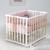 Tapis de parc bébé roba style Gris argenté+Rose / mauve+Vert givré 8 - vertbaudet enfant 