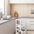 Tour d'apprentissage évolutive en bois Blanc+Gris anthracite 6 - vertbaudet enfant 