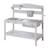 Cuisine extérieure en bois fsc® avec accessoires Gris 1 - vertbaudet enfant 
