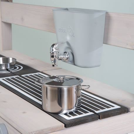 Cuisine extérieure en bois fsc® avec accessoires Gris 2 - vertbaudet enfant 
