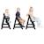Chaise haute évolutive en bois sit up flex - utilisable jusqu'à la chaise d'adolescent Anthracite+Beige délavé+Blanc+Bois naturel+Cachemire / beige+Gris+Marron+Noir 45 - vertbaudet enfant 