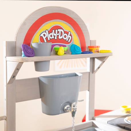 Cuisine extérieure enfant avec 6 pâtes à modeler Play-Doh et accessoires MULTICOLORE 6 - vertbaudet enfant 