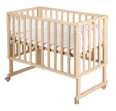 Berceau cododo 3en1 complet avec gigoteuse sternenzauber Blanc+Bois naturel 9 - vertbaudet enfant 