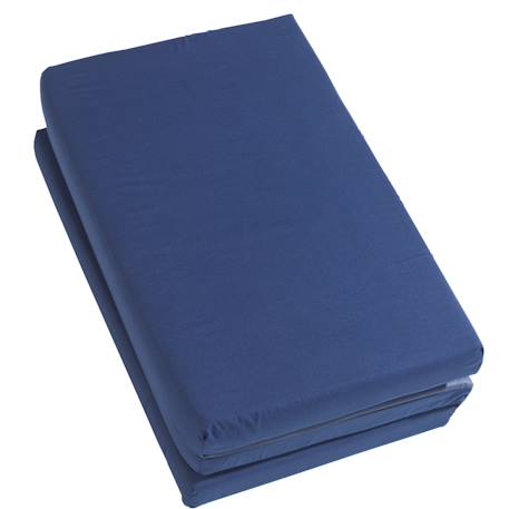 Matelas pliant et déhoussable + sac de transport Bleu foncé 6 - vertbaudet enfant 