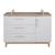 Commode à langer 3 tiroirs et 1 porte caro Gris clair / chêne doré 3 - vertbaudet enfant 
